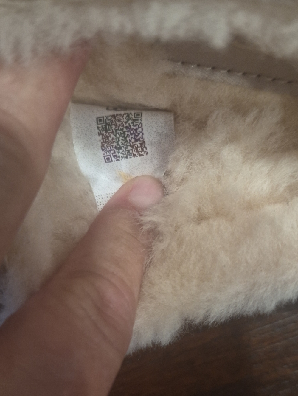 New UGG Sand Suede Shearling Slip-Ons - Picture 5 of 9
